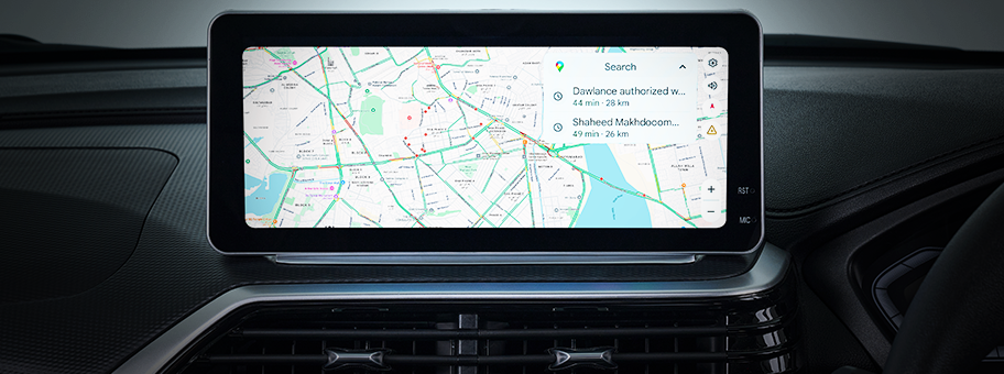 Changan Alsvin 10.4 inch infotainment screen with Apple CarPlay and Android Auto
